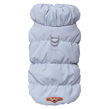 Soft Warm Dog Clothes Winter Padded Puppy Cat Coat Jacket for Small Medium Dogs Poodle Vest Pet Clothing